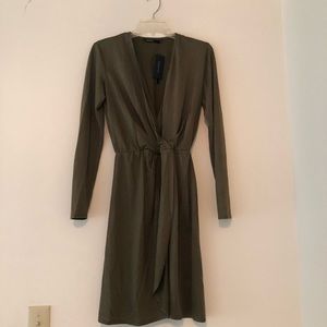 Brand new olive mini dress